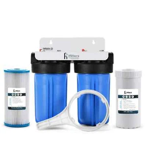 Well Water Filtration System Sediment Odor Taste Rust Whole House, 1" Ports - Picture 1 of 6