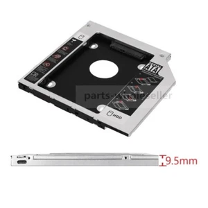 2nd HDD SSD SATA Hard Drive Case Frame Caddy for HP ProBook 445 450 470 G0 G1 G2 - Afbeelding 1 van 7