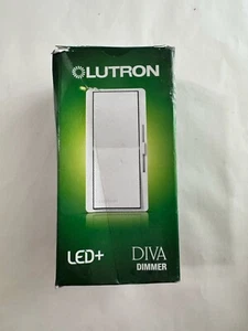 Lutron DVSCCL-153P-SW LED+ 3-Wege Dimmschalter - Schnee - Bild 1 von 6