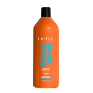MATRIX TOTAL RESULTS MEGA SLEEK CONDITIONER 1 LITRE TO SMOOTH DRY FRIZZY HAIR - Picture 1 of 3