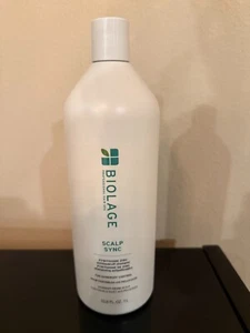 MATRIX BIOLAGE Scalp Sync Pyrithione Zinc Antidandruff Shampoo Liter 33.8 oz - Picture 1 of 1