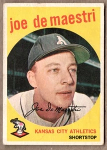 Venezuelan Topps 1959 Joe De Maestri #64 Kansas City Athletics BENCO VENEZUELA - Picture 1 of 2