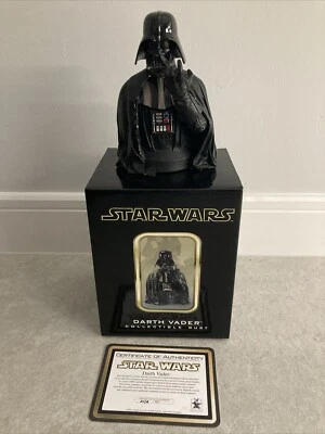 Star Wars Darth Vader Gentle Giant First Mini Bust Collectible Exclusive 2002 VG - Image 1 of 4