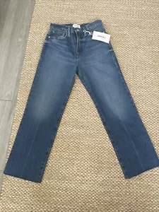 New ~ FRAME ~ Le High Straight Leg Cropped Jeans Size 25 - Picture 1 of 7