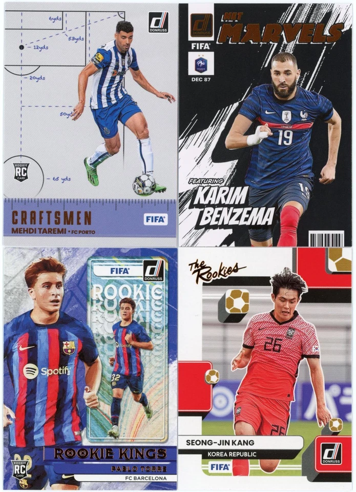 2022-23 Donruss Soccer FIFA You Pick  Insert & Parallels Complete Your Set - Image 1 of 1