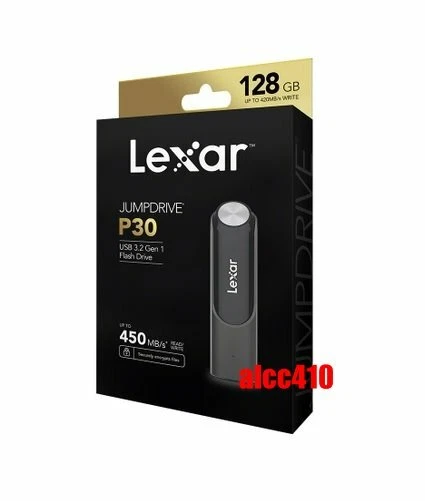 Lexar 128GB USB Flash Drive USB3.2 P30 Jumpdrive Read 450MB/s - Image 1 of 1