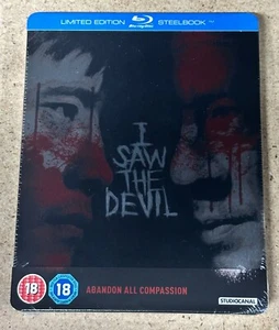 I Saw the Devil Blu-ray Steelbook - Zavvi Exclusive Brand New Sealed - Picture 1 of 3