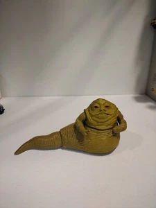Vintage Star Wars 1983 Jabba the Hutt Figure Original Kenner ROTJ Tail Moves - Picture 1 of 5
