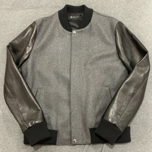 Mens AG Jeans Adriano Goldschmied Bomber Jacket Size Medium NEW - Picture 1 of 2