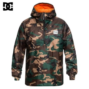 Zapatos DC Bolam Media Cremallera Resistente al Agua Anorak Chaqueta Camuflada Patineta Ropa de calle - Imagen 1 de 10