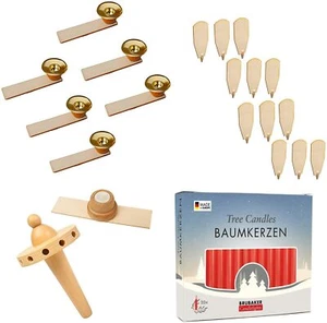 Kit de reemplazo de ventilador de pirámide completa BRUBAKER para pirámide de 18"" y 24"" + velas rojas - Imagen 1 de 8