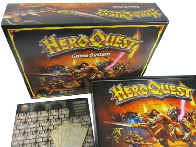 HeroQuest: CAJA DE JUEGO DE REEMPLAZO - No es un juego completo - ¡NUEVO!! Foto 1 de 4
