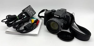 Nikon Coolpix P510 Digitalkamera Bridgekamera 16,1MP Schwarz 42x Optischer Zoom - Bild 1 von 12