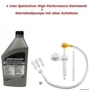 Mercury Mercruiser Getriebeöl Oil  High Performance Gear Lube mit Pumpe - Bild 1 von 1