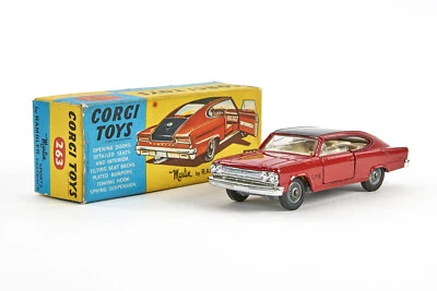 Lot 7761 Corgi Toys Nr. 263 Rambler Marlin Sports Fastback mit OVP, 1966-69 - Bild 1 von 4