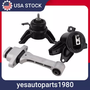 3pcs Engine Motor Mount & Transmission Mount for Hyundai Sonata 11-13 Kia Optima - Picture 1 of 12