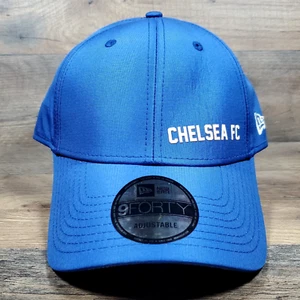 Chelsea FC New Era 9FORTY Ripstop Flawless Adjustable Hat Cap Blau NEU - Bild 1 von 10