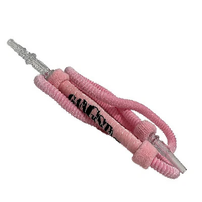 Manguera de cachimba de terciopelo GANGSTA™ para cachimbas GANGSTA™ de INHALE® - rosa Foto 1 de 1