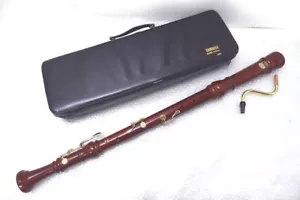 YAMAHA YRB-42 Wooden Bass Recorder Used with Case - Picture 1 of 18