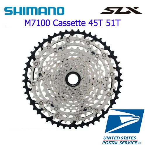 Cassette Shimano SLX CS-M7100 12 velocidades micro spline 51T MTB Foto 1 de 1
