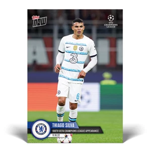 Topps Now UCL 22/23 - Card 040 - Thiago Silva - Chelsea - Bild 1 von 2