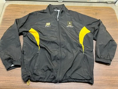 Ryan Newman x U.S. Army Team NASCAR Black Windbreaker Jacket - XL - Image 1 of 4