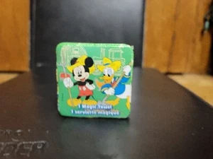 Mickey Mouse Magic Towel Farmer Donald Duck Disney 2013 Green NIP S3 - Picture 1 of 9