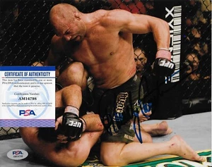 Foto firmada autografiada de RANDY COUTURE 8x10 PSA/ADN de autenticidad UFC MMA The Natural - Imagen 1 de 1
