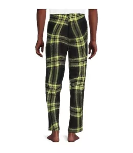 Pantalone uomo lounge Lg 36-38 senza confini adrenalina lime ~ nero giallo a quadri - Foto 1 di 5