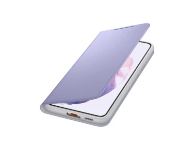 Funda tipo billetera LED - Violeta Samsung Galaxy S21+ Foto 1 de 3