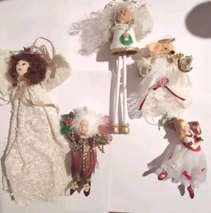 Vintage Christmas Ornaments, Kurt Adler, & More, Ballerina, Nutcracker, Read - Picture 1 of 11