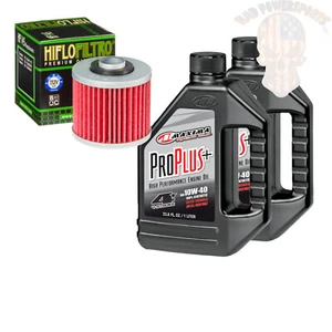 Oil And Filter Change Kit For 2008 Yamaha YFM700R Raptor Maxima Synthetic 10W-40 - Picture 1 of 1