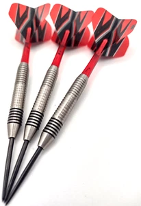 24g Tungsten Darts Set Dart Barrels, Stems & Strong Pentathlon Dart Flights - Picture 1 of 14