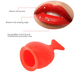 Lip Plumper Suction Fish-Shaped Lip Plumper Enhancer Lip Enhancement Device Lip - Picture 1 of 12