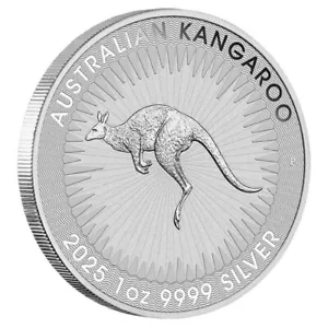 AUSTRALIE 1 Dollar Argent 1 Once Kangourou 2025 - Photo 1/2