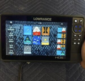 LOWRANCE HDS 9 LIVE BOAT FISHFINDER CHARTPLOTTER SONAR SCREEN HEAD UNIT ONLY