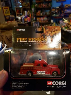CORGI FIRE HEROES SEAGRAVE SEDAN PUMPER SAN FRANCISCO - Image 1 of 4
