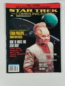 Star Trek Communicator #106 March/April 1996 Ethan Phillips, Scriptwriting - Picture 1 of 12