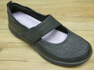 Aravon by Rockport Quinn Black Leather Mary Jane SIZE 8 2A (Narrow) *CH6119 - Picture 1 of 5