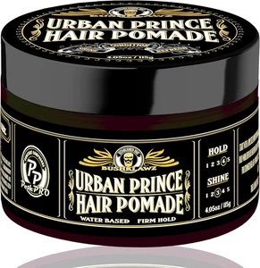 Urban Prince Hair Pomade Water Based Firm Strong Hold Easy to Wash Out Gel for T - Picture 1 of 13