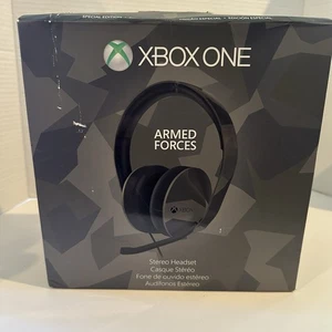 Auriculares estéreo Xbox One caja de las fuerzas armadas, usados en excelente estado usados - Imagen 1 de 15