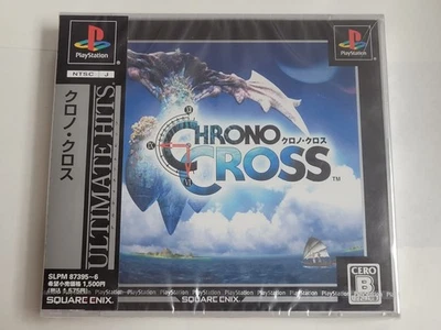 Chrono Cross Ultimate Hits (2006) New Factory Sealed Japan PS1, Cracked Case - Image 1 of 4