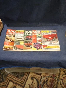 5 aste e riviste personalizzate datate luglio 1959,gennaio 1960,dicembre 1957,agosto 1958,marzo 1960 - Foto 1 di 24