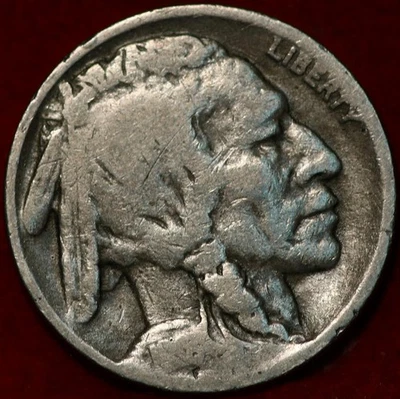 1918-D Denver Mint Buffalo Nickel - Image 1 of 2