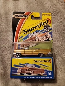 Matchbox Superfast #50 1957 57 Lincoln Premiere Convertible LE - (please read) - Picture 1 of 5