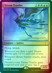 Lámina para tarjetas de prelanzamiento de Dream Trawler - Imagen 1 de 1