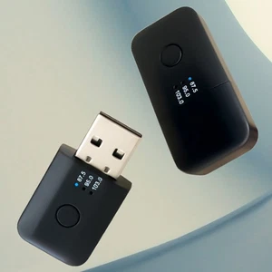 Aux Stereo Audio Receiver Adapter USB Blue-tooth Adapter Wireless Transmitter - Picture 1 of 6