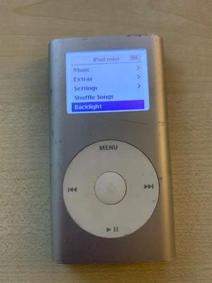 Apple iPod Mini 1st Gen A1051 4GB Silver - Working - Version 1.4.1 - M9160FE - Image 1 of 4