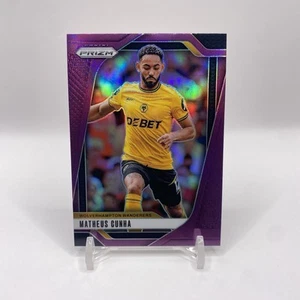 2024-25 Panini Prizm EPL - Matheus Cunha Purple Prizm Wolverhampton #221 - Picture 1 of 2