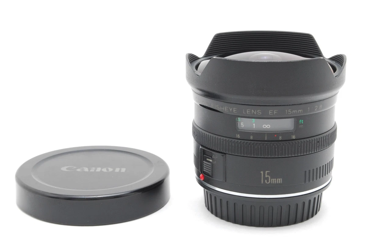 Canon Fish-eye LENS EF 15mm F2.8 魚眼 ジャンク Canon EF 15mm f/2.8 Fisheye Lens Review